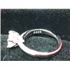 Image 2 : GRA CERTIFIED 2.00 CARAT MOISSANITE VVS D COLORED CENTER WITH 32 CUBIC ZIRCONIUM SET IN 925 STERLING