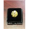 Image 2 : GRA CERTIFIED LOOSE LEMON YELLOW ROUND BRILLIANT MOISSANITE VVS WEIGHING 4.54 CARAT APPRAISED VALUE 