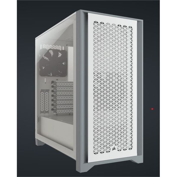 NEW Corsair 4000D Airflow Mid-Tower ATX Computer Case - White