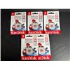 Image 1 : NEW Group of 5 microSDXC for Nintendo Switch