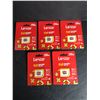 Image 1 : NEW Group of 5 Lexar Play microSDXC UHS-I card