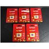 Image 1 : NEW Group of 5 Lexar Play MicroSDXC UHS-I card