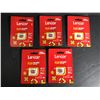 Image 1 : NEW Group of 5 Lexar Play MicroSDXC UHS-I card