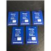 Image 1 : NEW Group of 5 Samsung Pro plus 512GB w/ SD adapter