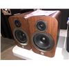 Image 1 : New set of 2 Q Acoustics 3030i bookshelf speakers, walnut - retail $799.99 (new open box, comes w/ b