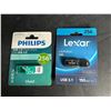 Image 2 : NEW Bag of approx. Phillips 12 256gb USB sticks