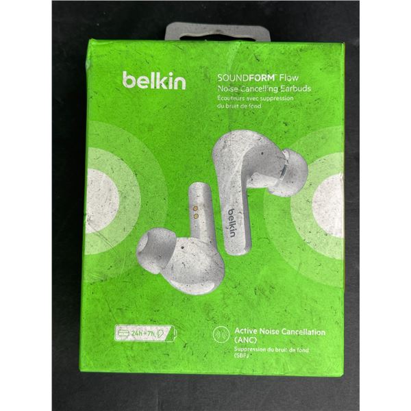 NEW Belkin sound form flow noise cancelling earbuds