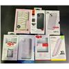 Image 2 : Bag full of NEW various phone cases brands including Kate Spade, Flexshock, Spigen, Incipio, Tech 21