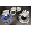Image 2 : Bag full of NEW various-sized ethernet cables (8ft, 25ft, 50ft,100ft) Cat-6, Cat-7)