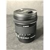 Image 1 : Canon EFS 10-18mm zoom lens F4.5-5.6 IS STM - retail $399.99 - new open box, no box