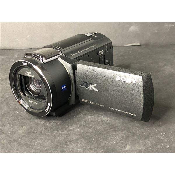 Sony FDR-AX43 4K Handycam® with Exmor R™ CMOS sensor - retail $1,249.99 - new open box, no box, no b