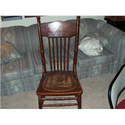 CHAIR WITH CANE SEAT