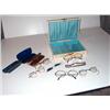 Image 1 : CELLULOID PHOTO BOX & EYE GLASSES