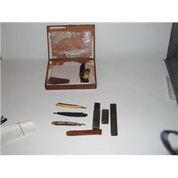 STRAIGHT RAZORS AND SHAVING EQUIPMENT