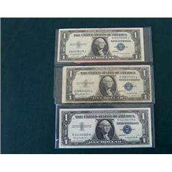 3-SILVER CERTIFICATES