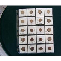 20-INDIAN HEAD NICKELS