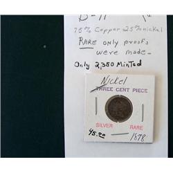 RARE 3 CENT PIECE