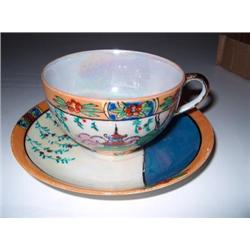 ORIENTAL CUP & SAUCER