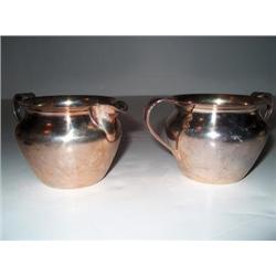 SUGAR AND CREAMER SET, 1847