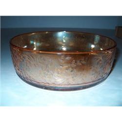 DEPRESSION GLASS BOWL