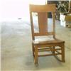 Image 1 : OAK ROCKING CHAIR