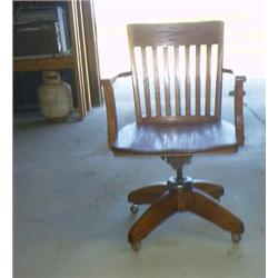 OAK OFFICE CHAIR