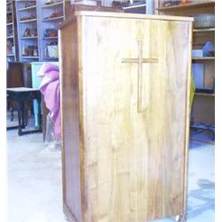 BLACK WALNUT CHURCH PODIUM