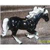 Image 1 : BLACK HORSE WITH WHITE MANE