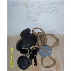 WW I UNIFORM BUTTONS, NAVY UNIFORM BUTTONS