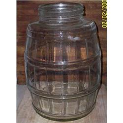 GLASS PICKLE JAR