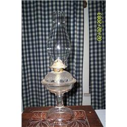 CLEAR HOBNAIL LANTERN