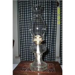 CLEAR HOBNAIL LANTERN