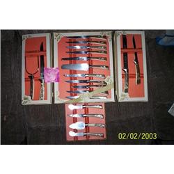 19 PIECE LIFETIME CUTLERY- SHEFFIELD ENGLAND