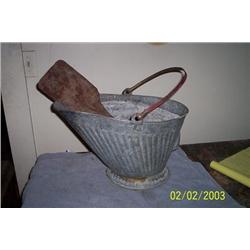 COAL BUCKET WITH SHOVEL