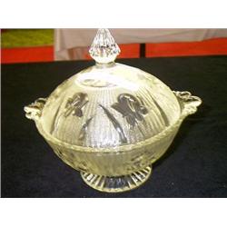 IRIS HERRINGBONE CANDY DISH