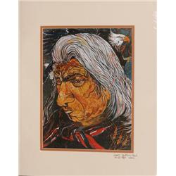 RED CLOUD-- BY LEA SHORT BUFFALO BULL