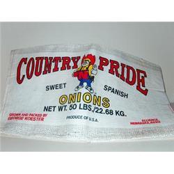 ONION SACK  ( CORNHUSKERS)