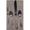 Image 1 : 4 STERLING SILVER UTENSILS