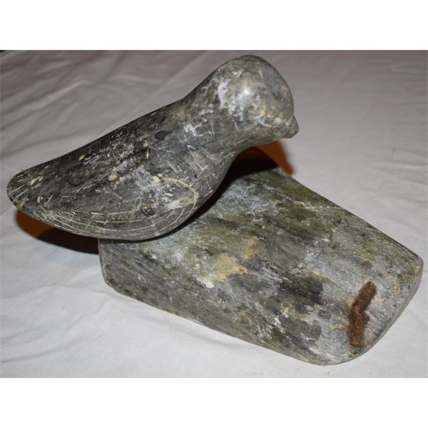 Soapstone Bird Carving