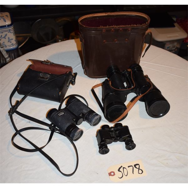 Box Lot Binoculars