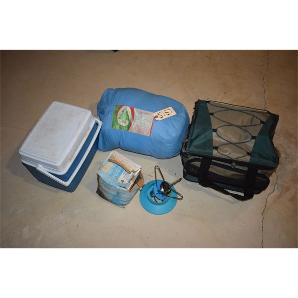 Box Lot Camping Items