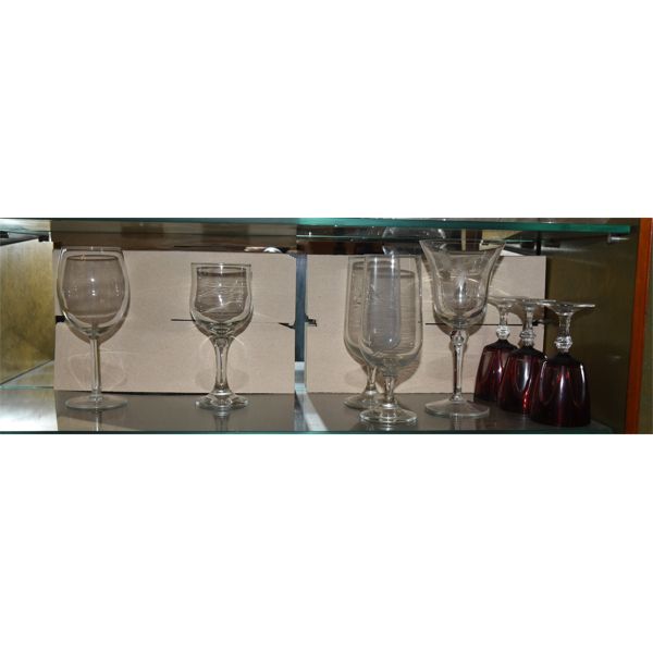 Box Lot Wine Glasses