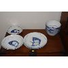 Image 1 : Box Lot Porcelain Koi Fish Tableware