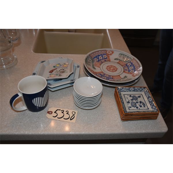 Box Lot China Dishes