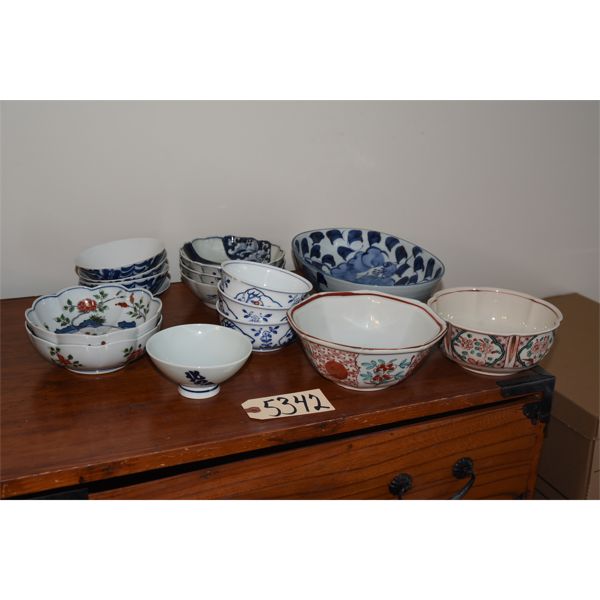 Box Lot Japanese Bowls