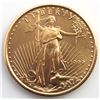 Image 1 : 1999 GOLD 1/10 OZT AMERICAN EAGLE BU COIN