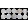 Image 1 : 10 SILVER PEACE DOLLAR COIN LOT