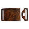 Image 3 : US CIVIL WAR UNION TWO PIECE RECTANGLE BELT BUCKLE