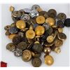 Image 4 : VERY LARGE LOT INTERNATIONAL MILITARY BUTTONS