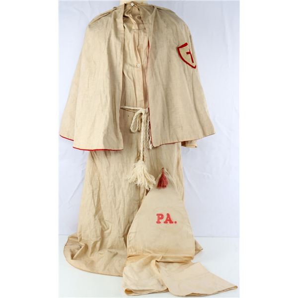 ORIGINAL 1920'S KKK KU KLUX KLAN PA. KLANSMAN ROBE